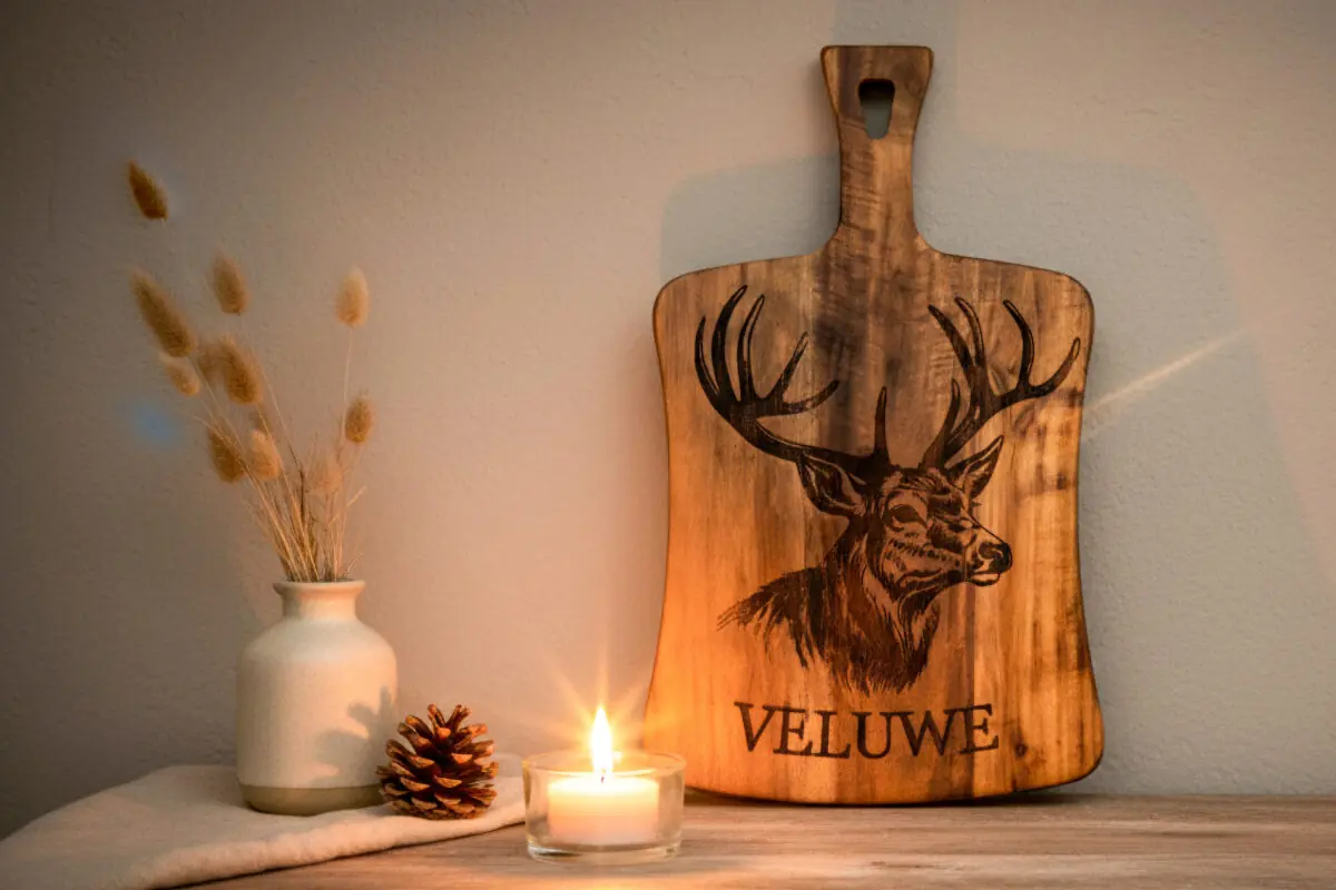 De Brandmeester Decoratieplank · Veluwe Wildlife Edition