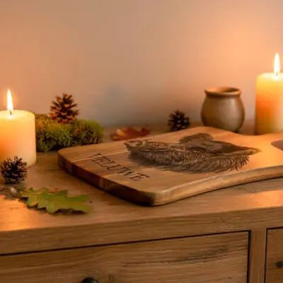 De Brandmeester Decoratieplank · Veluwe Wildlife Edition