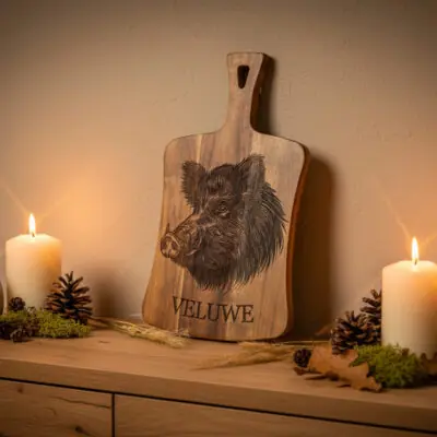 De Brandmeester Decoratieplank · Veluwe Wildlife Edition