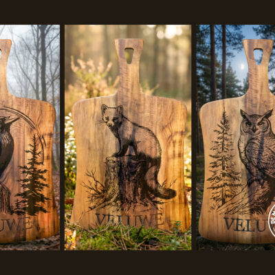 De Brandmeester Decoratieplank · Veluwe Wildlife Edition