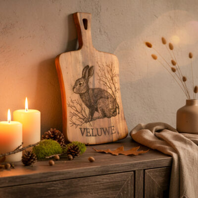 De Brandmeester Decoratieplank · Veluwe Wildlife Edition